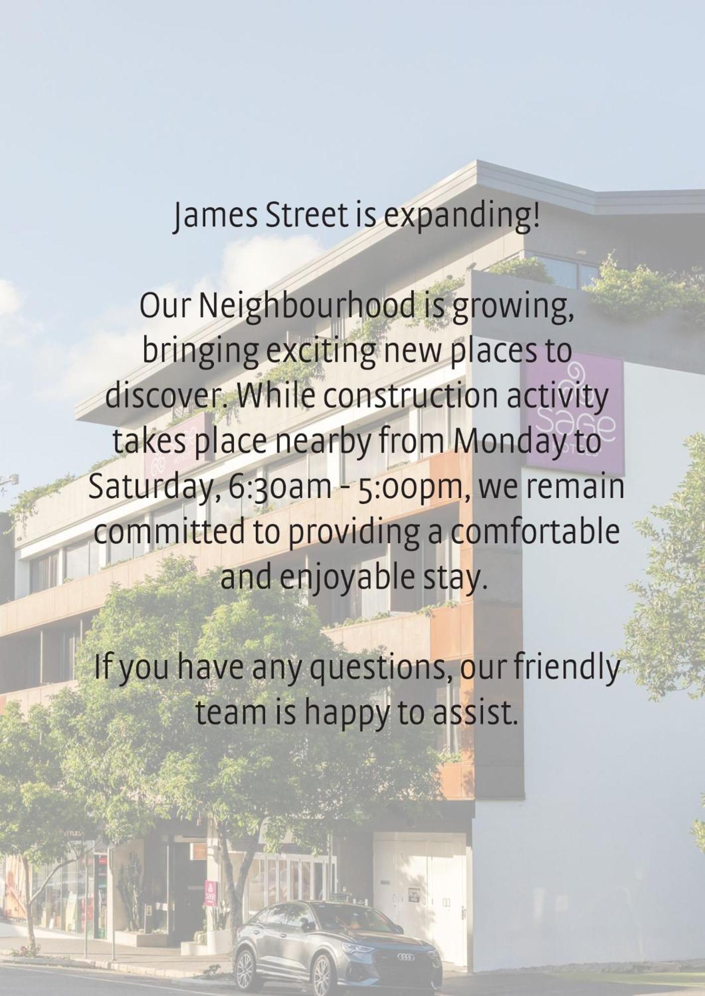 Sage Hotel James Street Brisbane Exterior photo